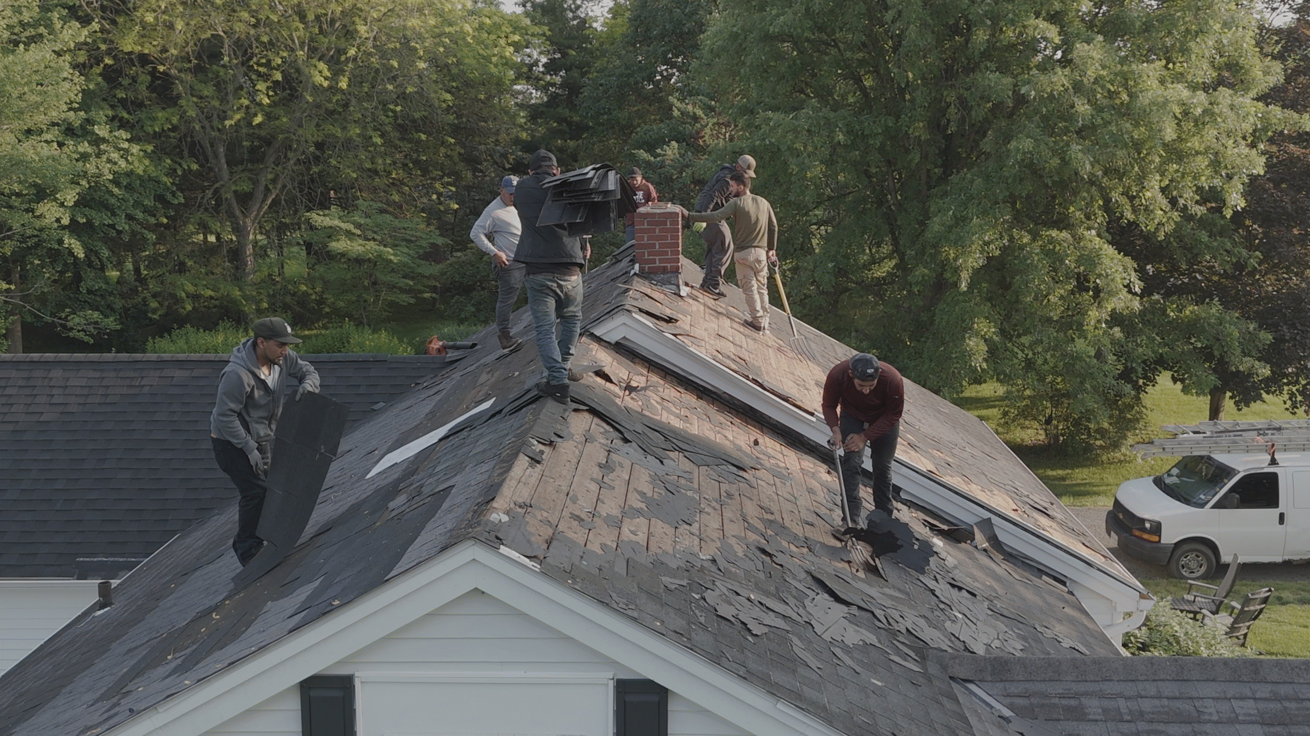 bcr roofing removal